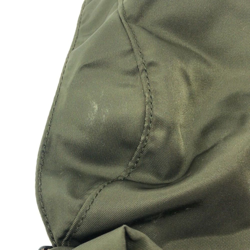 Auth Prada - Dark Green Black Nylon #99191P75B - Picture 13 of 13